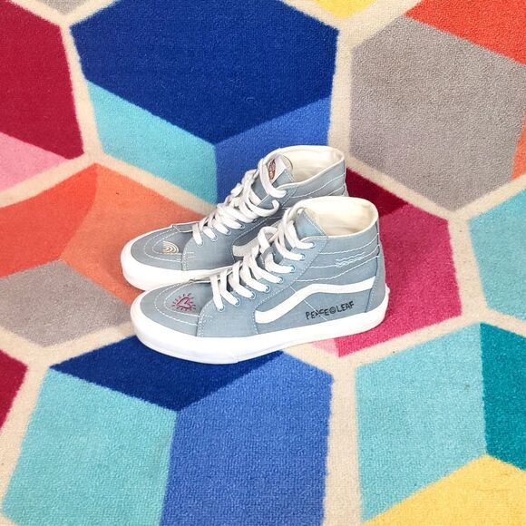 New Vans Eco Theory Sk8 Hi Tapered Skate Shoes M 7.5 Women’s 9 - Picture 1 of 8